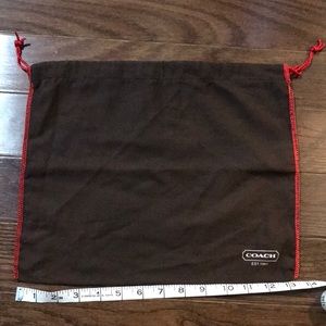 Coach Drawstring Dust Bag